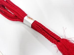 未使用品　正絹　手組帯締め